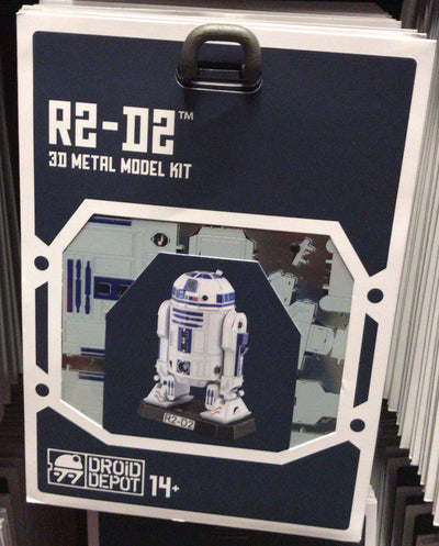 Disney Parks Star Wars R2-D2 Droid Factory Metal Model Kit 3D Galaxy Edge New