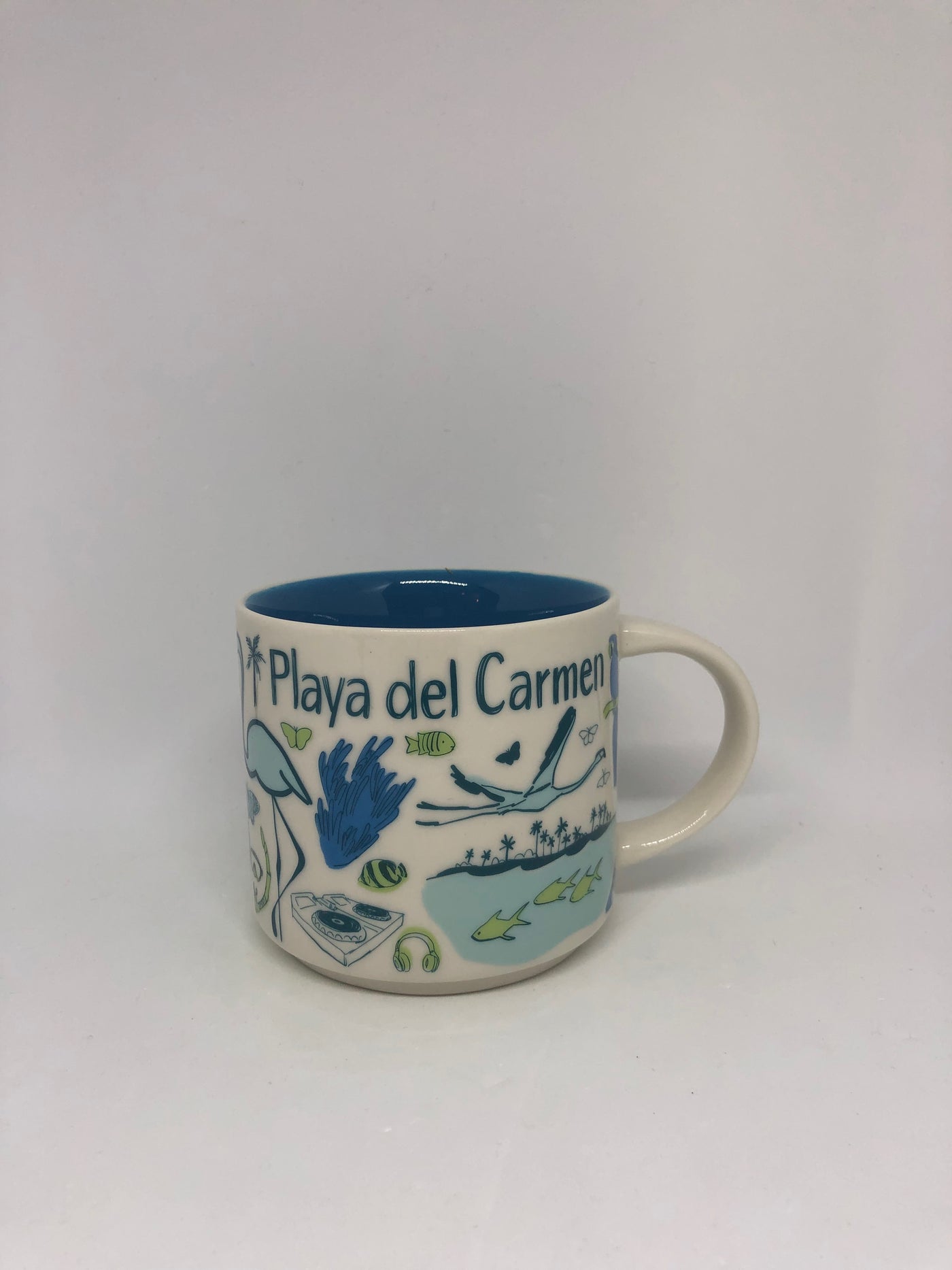 Starbucks Been There Series Playa del Carmen Mexico Ceramic Coffee Mug New