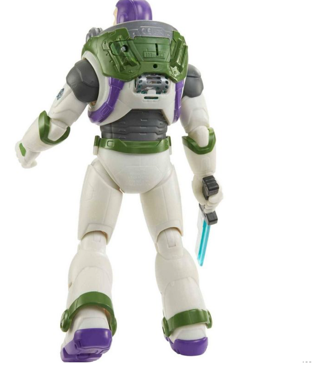 Disney Pixar Lightyear Laser Blade Buzz Lightyear Action Figure Toy New With Box