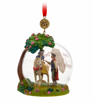 Disney Sketchbook 85th Snow White Seven Dwarfs Legacy Christmas Ornament New Tag