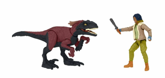 Jurassic World Dominion Pack Kayla Watts Pyroraptor Figure Dinosaur New With Box