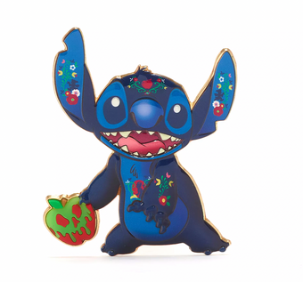 Disney Stitch Crashes Snow White Pin Limited New with Card