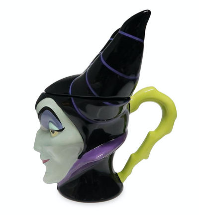 Disney Parks Sleeping Beauty Villain Maleficent Mug with Lid New
