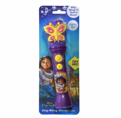 Disney Encanto Mirabel Sing Along Built in Music Microphone Toy New with Box