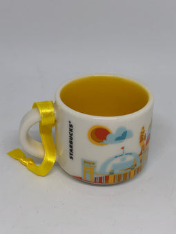 Starbucks Coffee You Are Here Thailand Ceramic Ornament Espresso Mug New Box