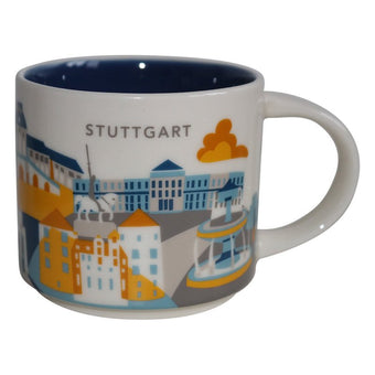 Starbucks You Are Here Collection Germany Stuttgart Ceramic Coffee Mug New w Box