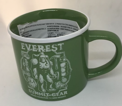 Disney Parks Expedition Everest Summit Gear Yeti Ceramic Coffee Mug New