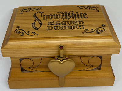 Disney Parks Wilderness Lodge Evil Queen Snow White Seven Dwarfs Jewlery Box