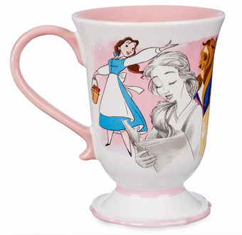 Disney Beauty and the Beast 30th Anniversary Belle Coffee Mug New