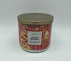 White Barn Bath and Body Works Apple Garland 3 Wick Scented Candle New with Lid