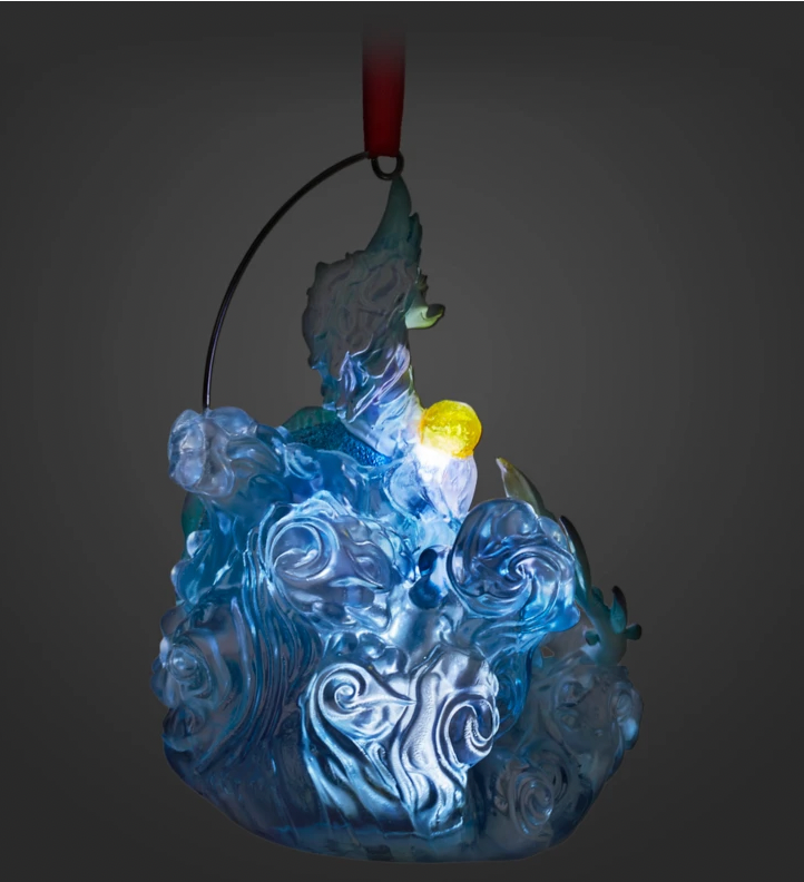 Disney Sketchbook Raya and the Last Dragon Sisu Light- Up Christmas Ornament New