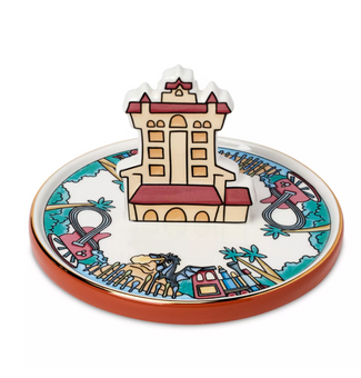 Disney Parks Hollywood Studios Tower of Terror Hotel Trinket Tray Jewelry New