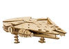 Disney Parks Star Wars Millennium Falcon Book and 3D Wood Model Kit 3D New