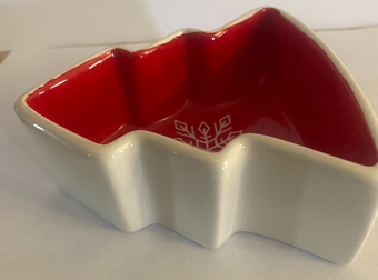 Hallmark Merry Makers Fadd Tree Bowl Christmas Tray New With Tag