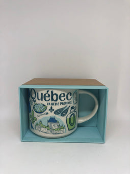 Starbucks Been There Series Collection Canada Quebec Coffee Mug New