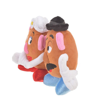 Disney Store Japan Mr.Potato Head & Mrs. Potato Head Valentine Plush New Tags