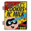 Disney Jack-Jack Pin Cereal Boxes Cookies N' Milk Limited New with Card