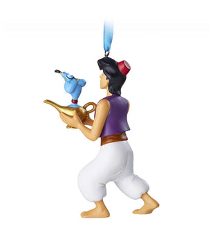 Disney Parks Aladdin and Genie Christmas Ornament New with Tags