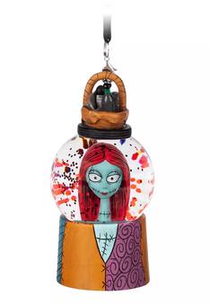 Disney Parks Nightmare Before Christmas Sally Snowglobe Ornament New