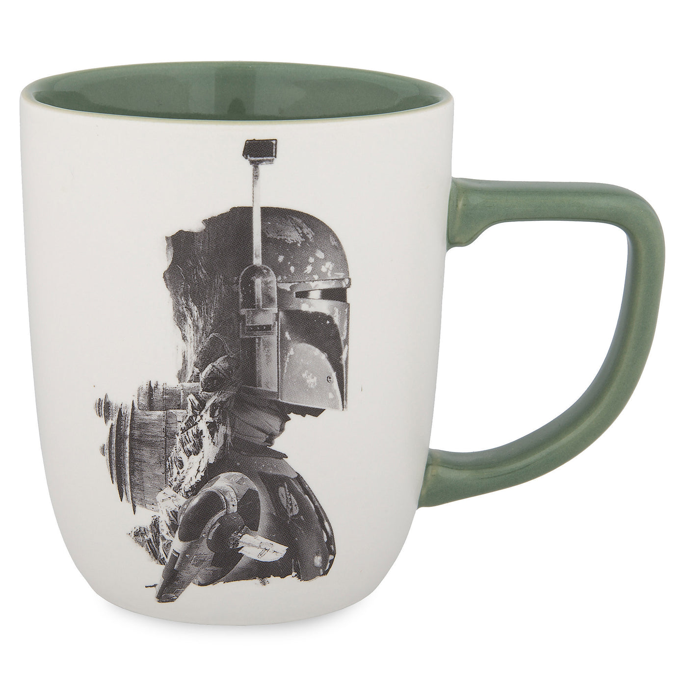 Disney Star Wars Boba Fett Profile Mug New