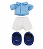 Disney NuiMOs Outfit Blue Button-Down Shirt White Swim Trunks Boat Shoes New