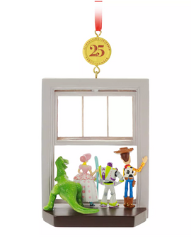 Disney Toy Story 25th Legacy Sketchbook Christmas Ornament New with Tag