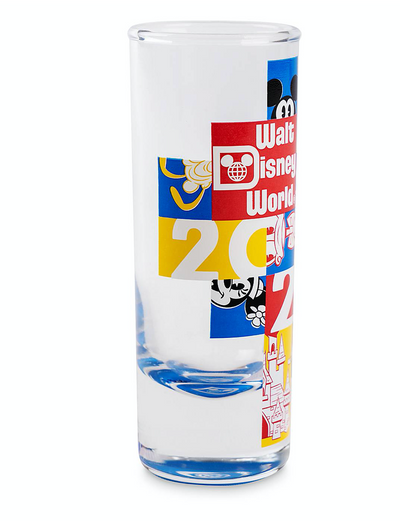 Disney Parks WDW 2021 Mickey and Friends Mini Glass New