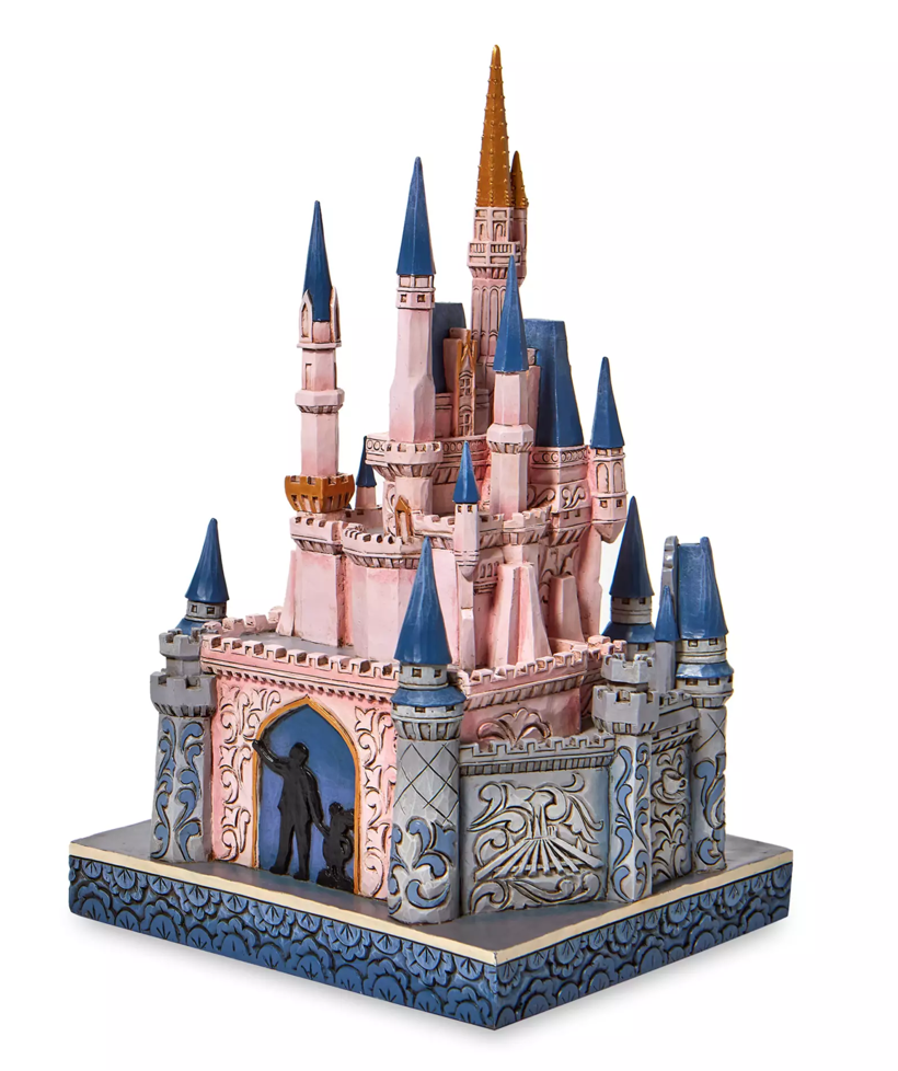 Disney Parks Jim Shore 50th Anniversary Cinderella Castle Figurine