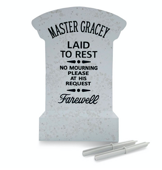 Disney Parks Haunted Mansion Master Gracey Yard Decor New Sealed