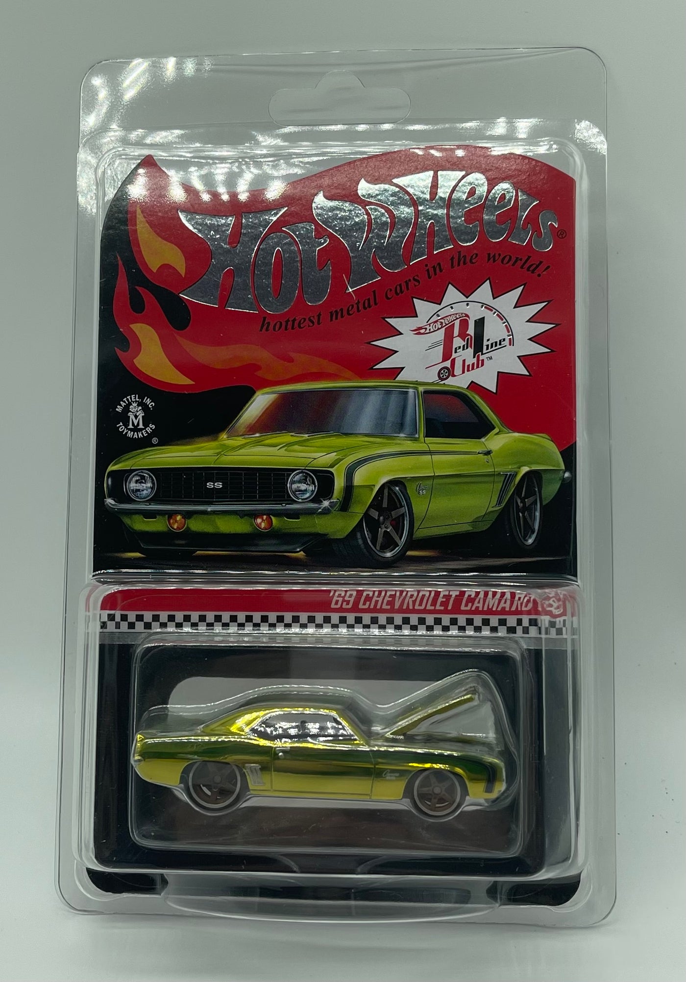Mattel Collectors Hot Wheels RLC ’69 Chevrolet Camaro SS Red Line Club New