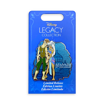 Disney Atlantis The Lost Empire 20th Pin Limited Release New with Card