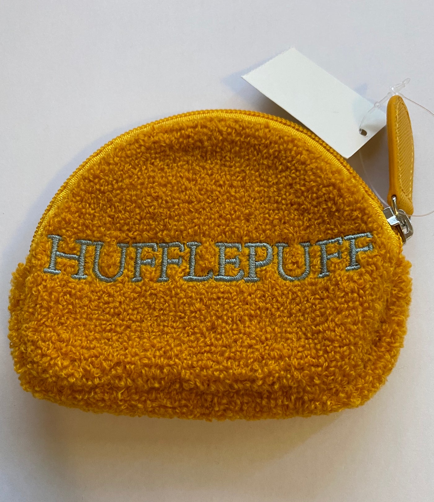 Universal Studios Harry Potter Hufflepuff Chenille Coin Purse New With Tags
