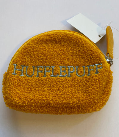 Universal Studios Harry Potter Hufflepuff Chenille Coin Purse New With Tags