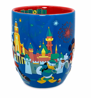 Disney Parks Disneyland Play in the Park Mickey and Friends You Are Here Mug New