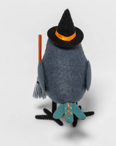 Target Featherly Friends Witch Bird Halloween Decorative Figurine New