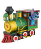 Disney Parks Stitch Riding the Train Vehicle Pullback Toy New