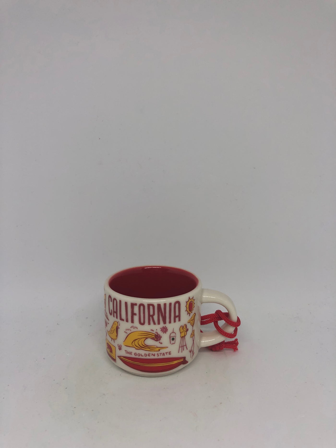 Starbucks Coffee Been There California Ceramic Ornament Espresso Mug New Box