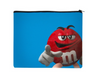 M&M's World Red Character It's Not Easy Being This Amazing Recycled Pouch New