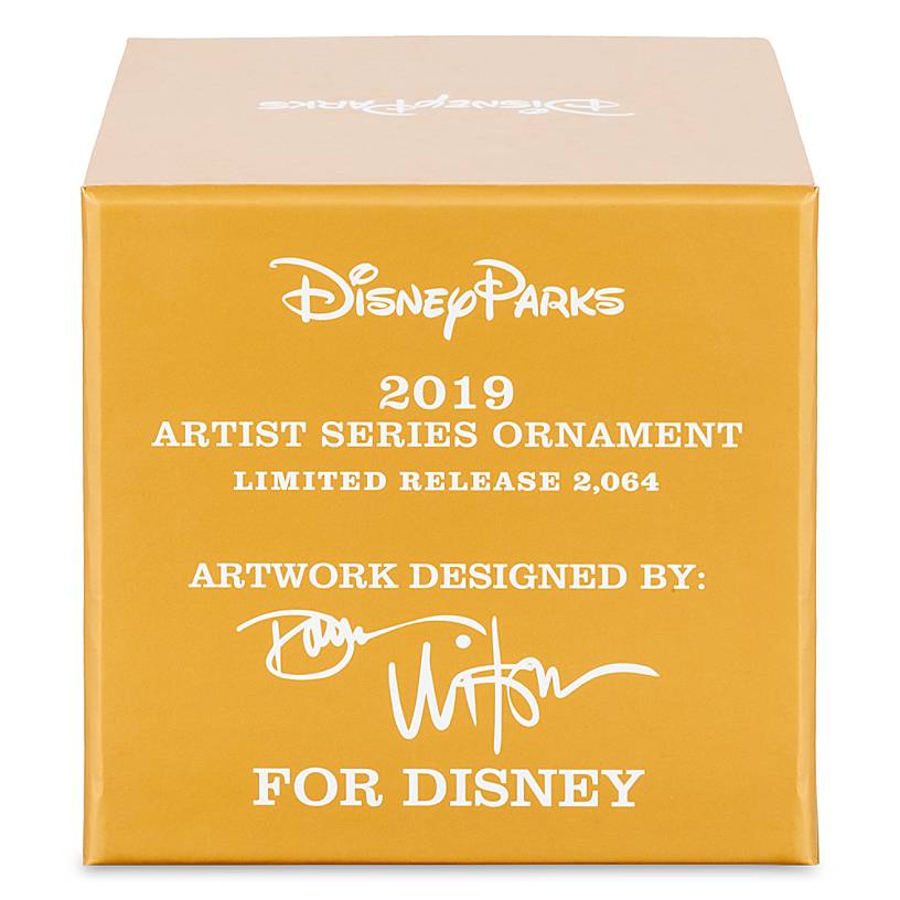 Disney Parks Mickey Sorcerer Artist Series Limited Ball Ornament New with Box