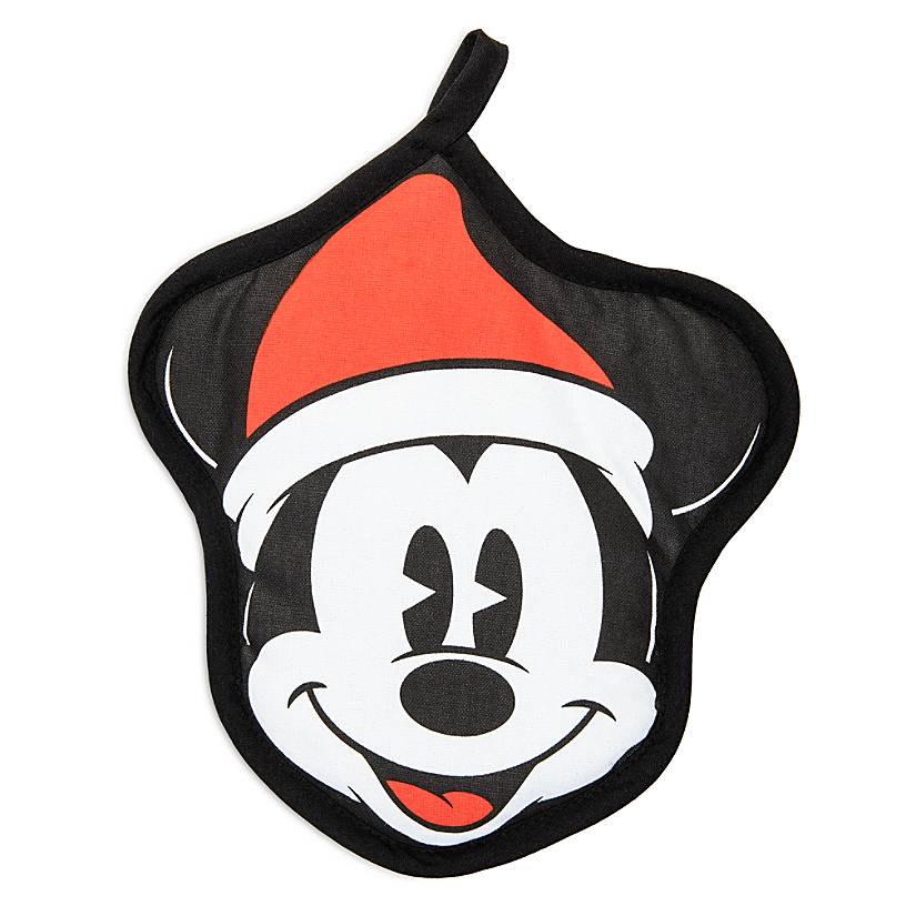 Disney Mickey Mouse Holiday Pot Holder and Towel Set New with Tags