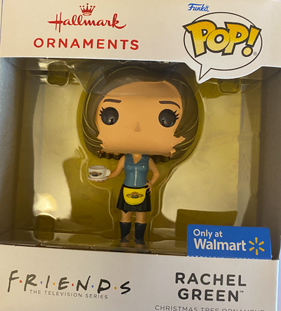 Hallmark 2021 Funko Pop Friends Rachel Green Exclusive Christmas Ornament New