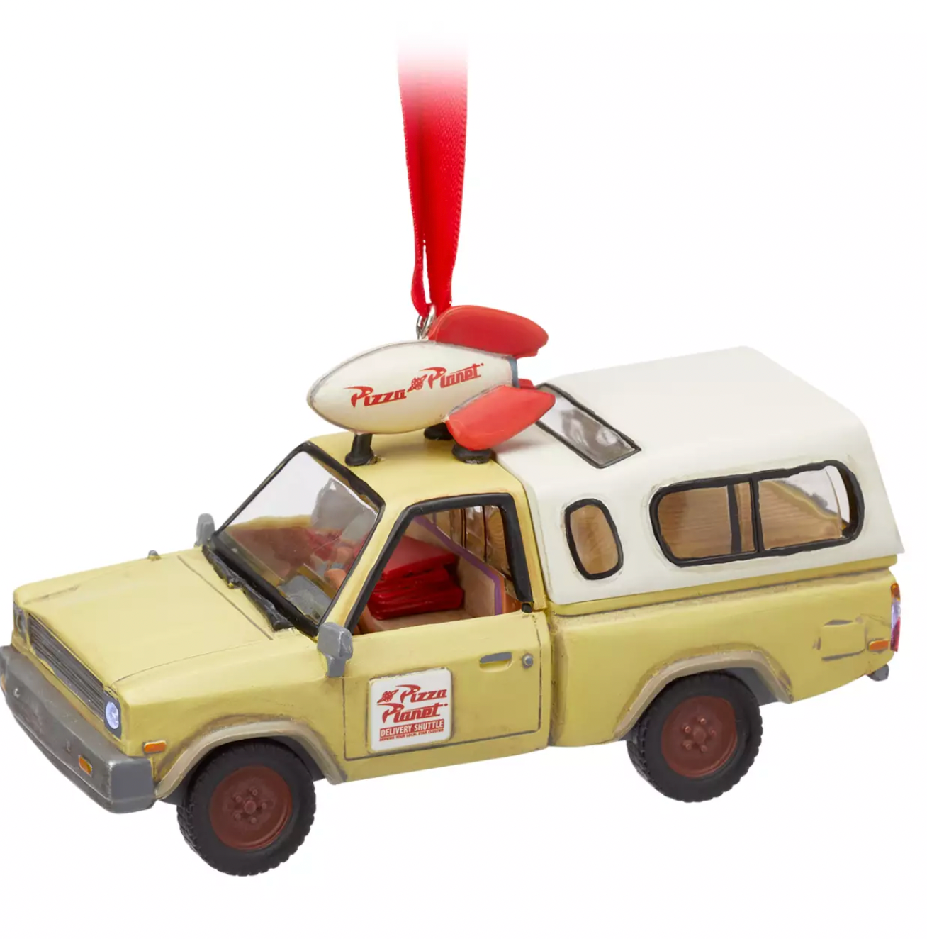 Disney Sketchbook Toy Story Pizza Planet Delivery Truck Christmas Ornament New