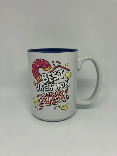 Universal Studios The Simpsons Best Vacation Ever Coffee Mug New