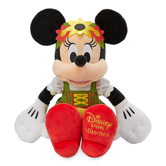 Disney Parks Epcot Germany Bavarian Minnie Mouse Plush New with Tag