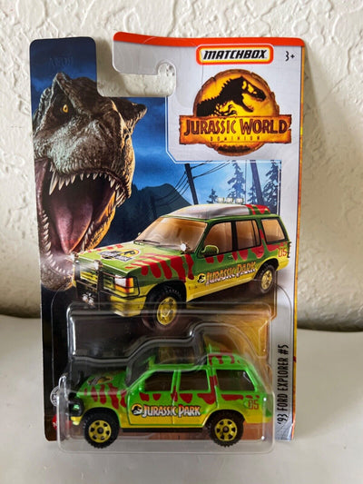 Mattel Matchbox Toy Vehicles Jurassic World Dominion Lot of 6 Cars New Sealed