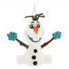 Disney Parks Glitter Glass Frozen Olaf Christmas Ornament New with Tags