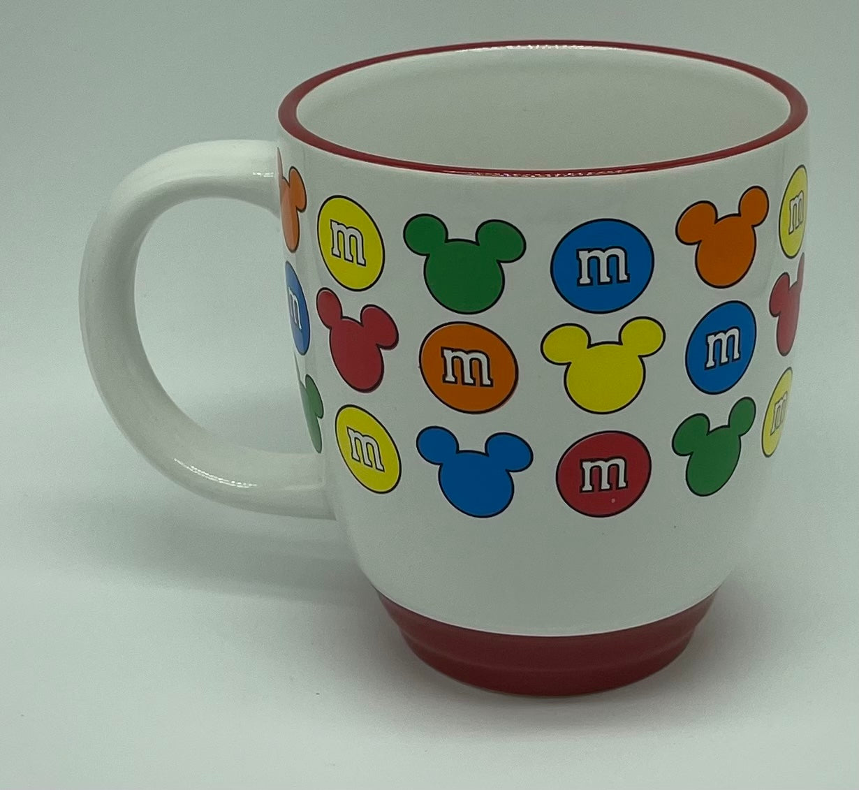 Disney Springs M&M's World Color Mickey Icons Coffee Mug New