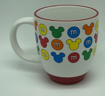 Disney Springs M&M's World Color Mickey Icons Coffee Mug New