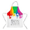Disney Parks Ink & Paint Cotton Youth One Size Apron New with Tags