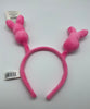 Peeps Easter Peep Pink Bunny Bow Tie Headband Plush New with Tag